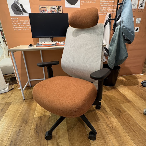 【かねたや市川店】大人気のデスクチェア”AEIGS Sienna(イージス シエナ)”をご紹介します