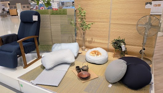【かねたや 幕張新都心店】足元から衣替え!夏をサラッと快適に過ごす「涼感ラグ」
