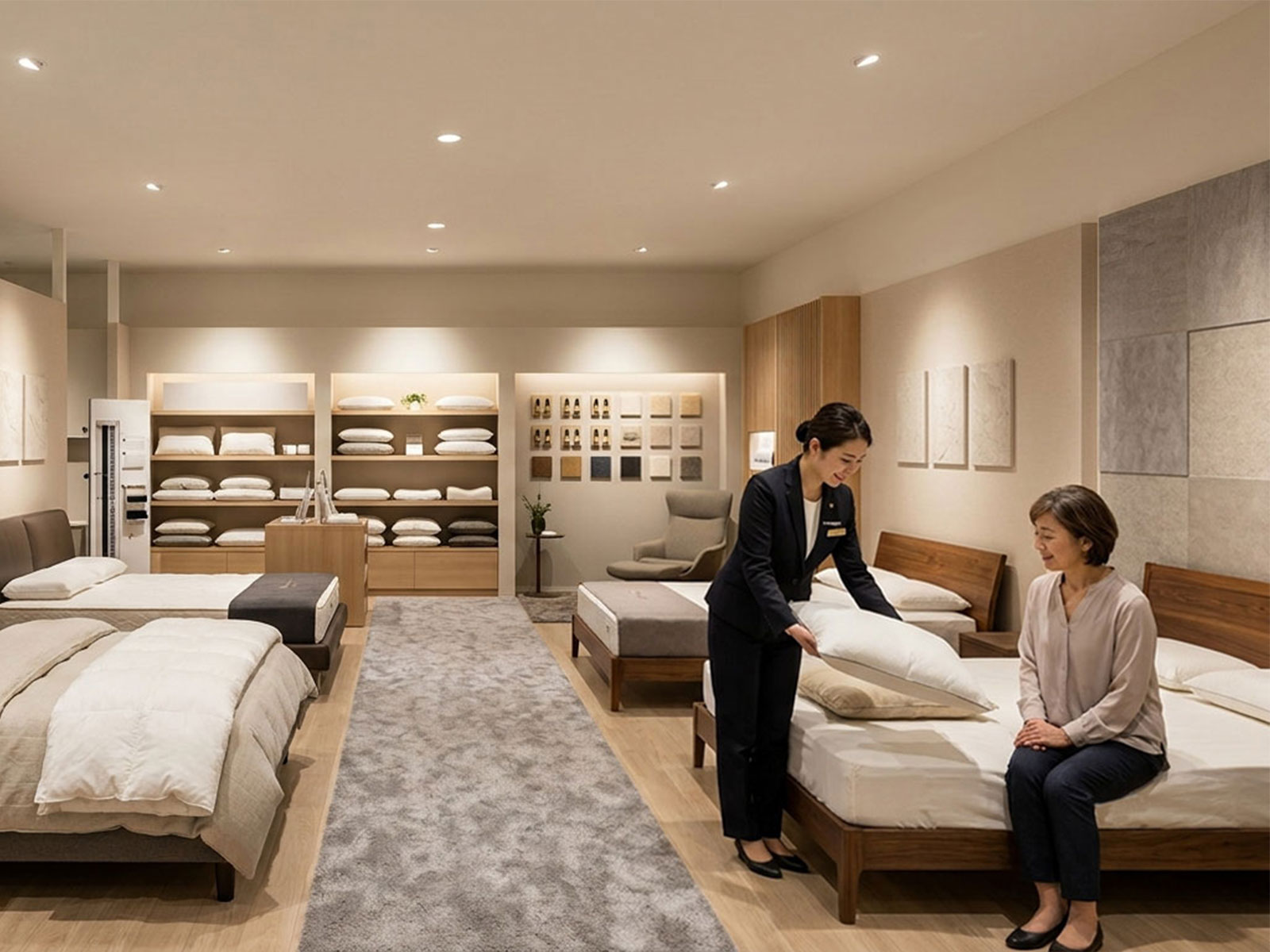 自分に合うマットレスはどう選ぶ?The Sleep Gallery KANETAYAの「眠り体験」4ステップ