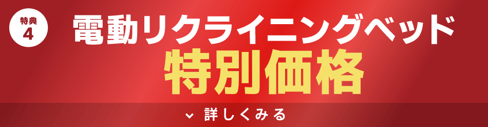 電動リクライニングベッド特別価格