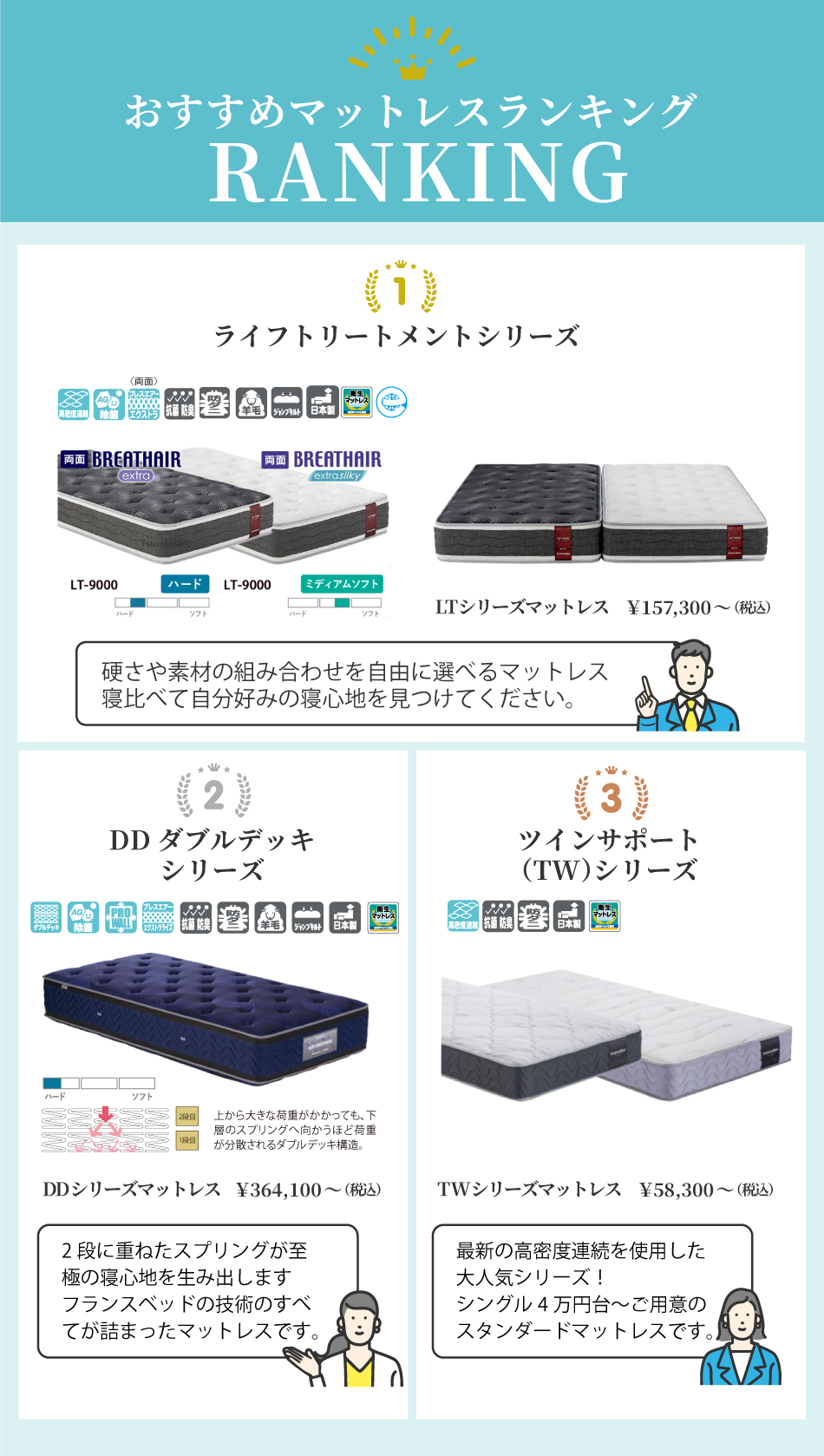 人気商品が勢揃い