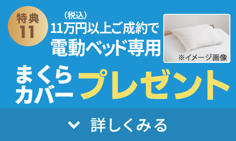 【フランスベッド】電動ベッドお買上特典