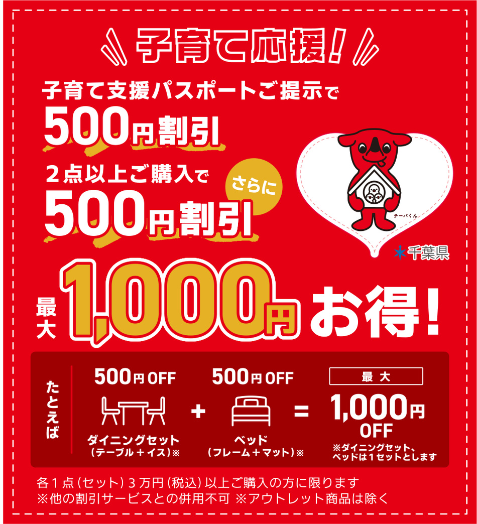 子育て応援パスポート割引