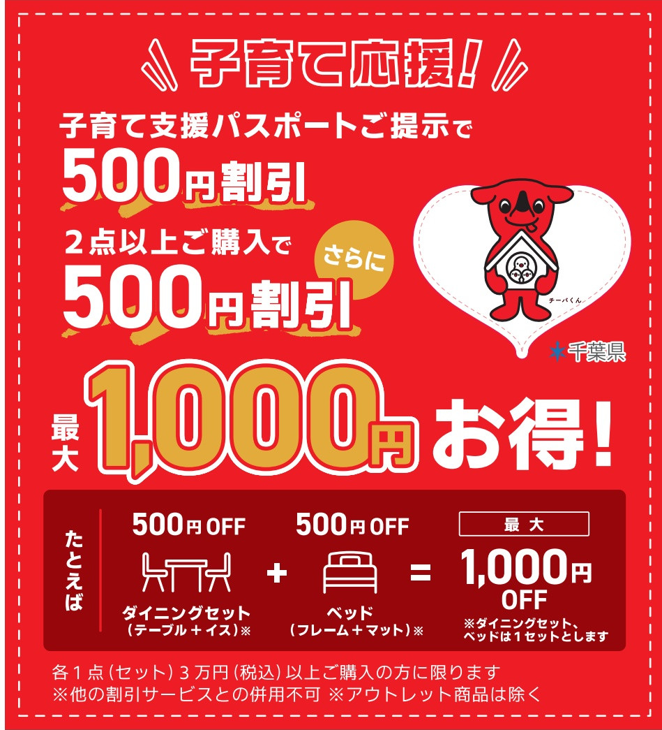子育て応援パスポート割引