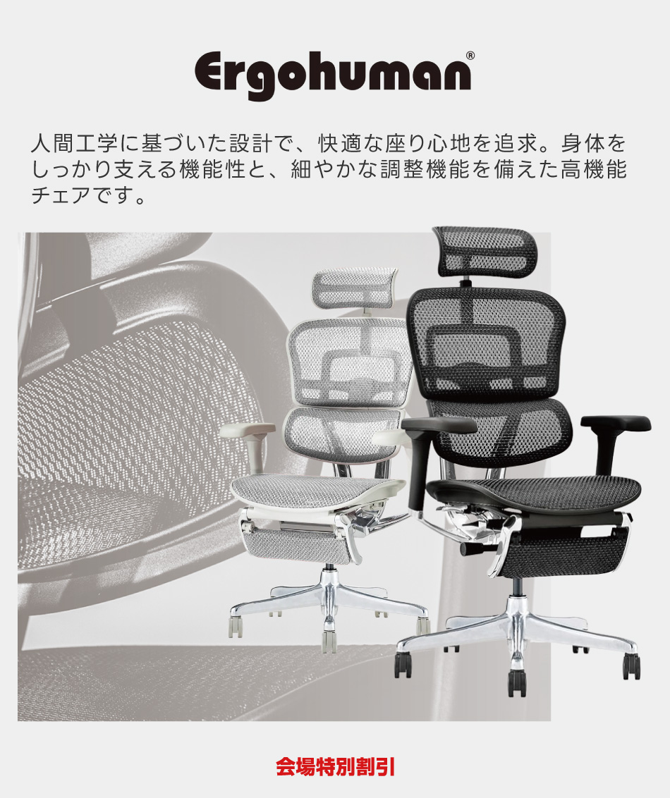 エルゴヒューマン デスクチェア