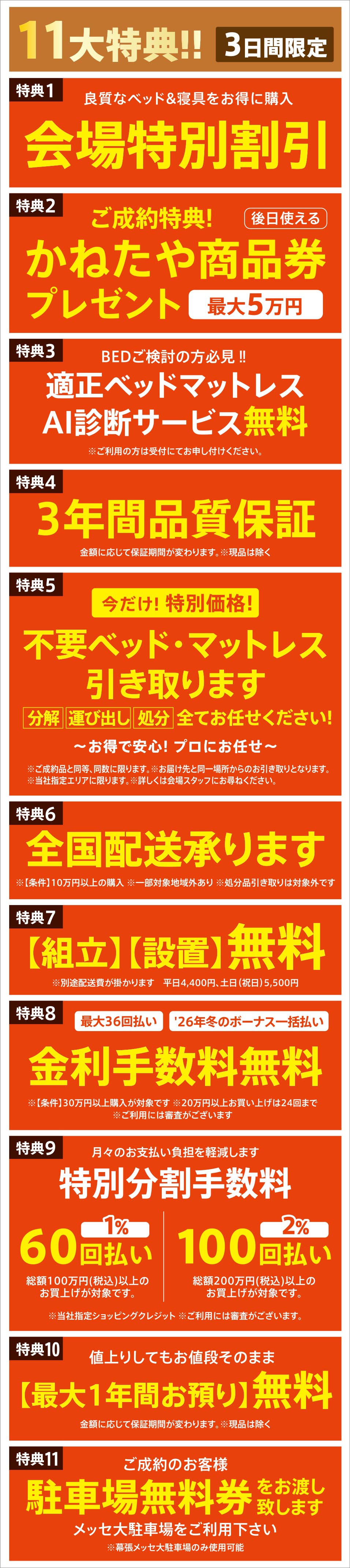 11大特典