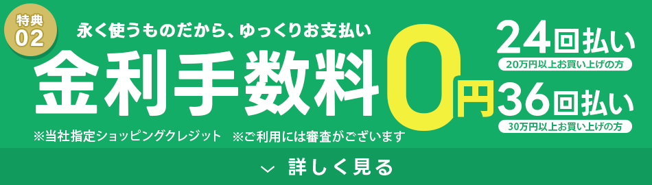 金利手数料0円